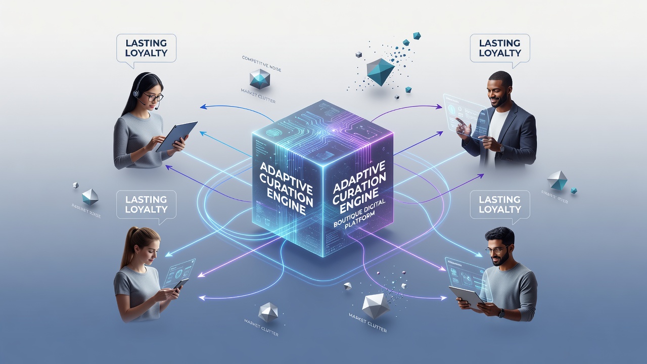 Boutique Digital Platforms Leverage Adaptive Curation to Build User Loyalty in Crowded Virtual Markets