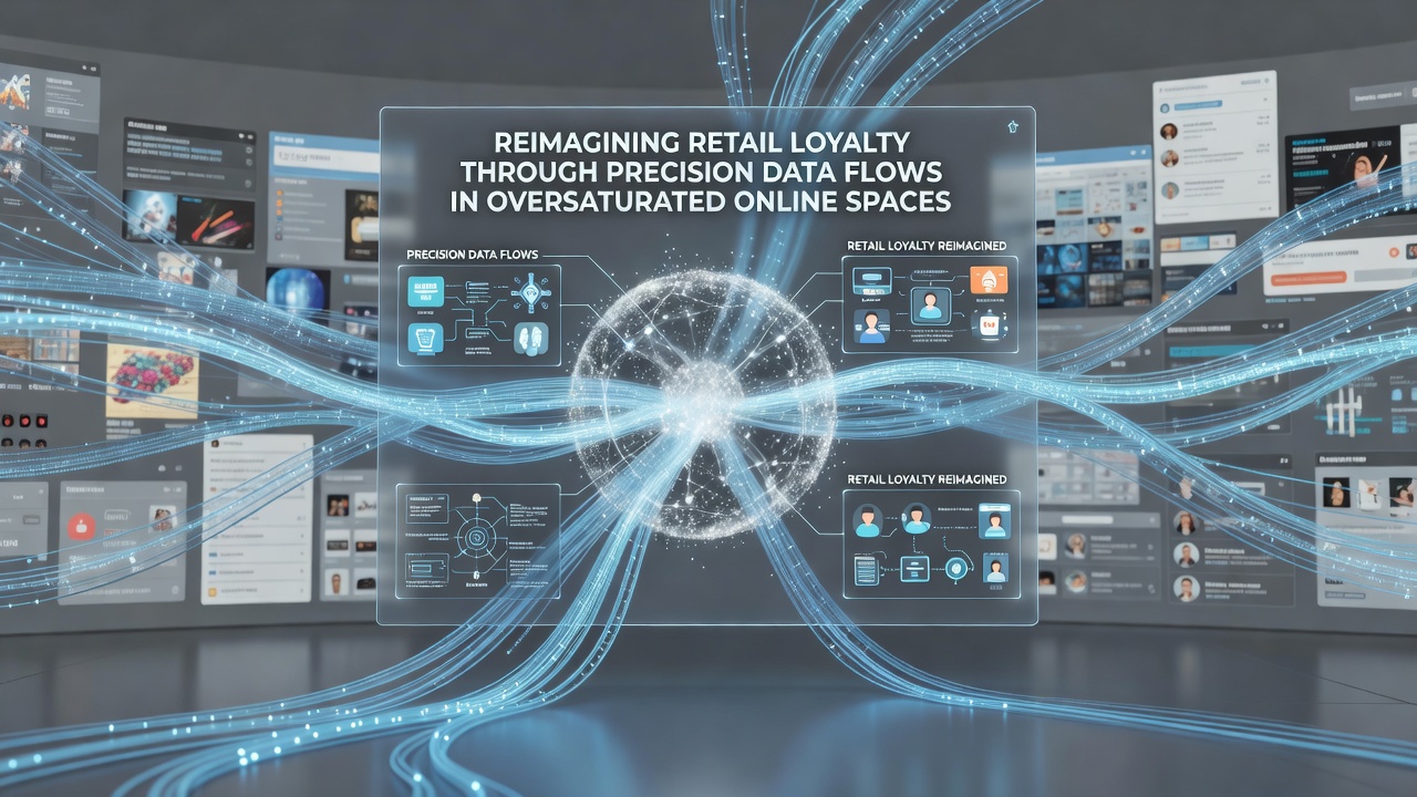 Dashboard interface displaying real-time loyalty metrics and customer segmentation from precision data analysis